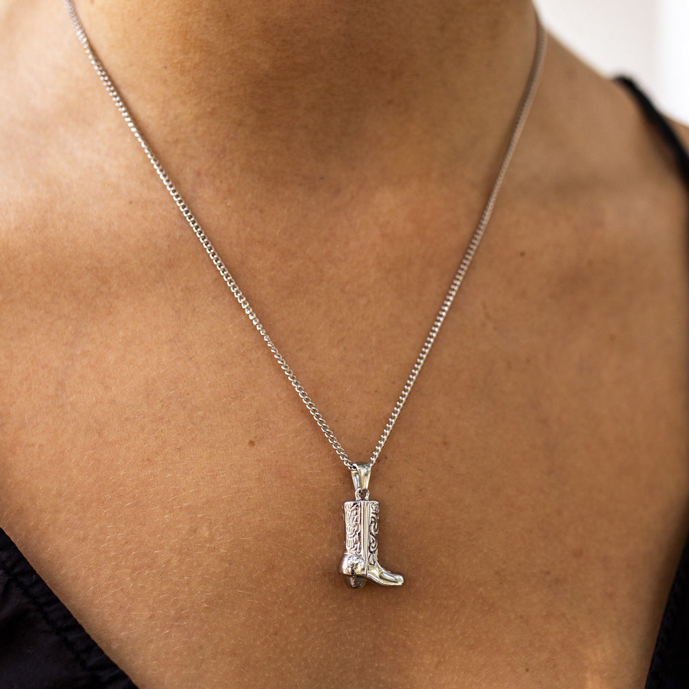 Western Cowboy Pendant Set