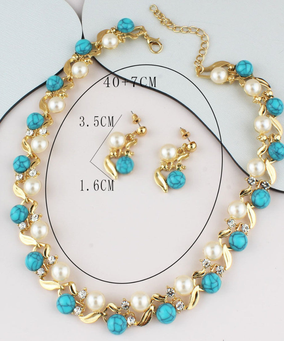 Pearl Turquoise Set