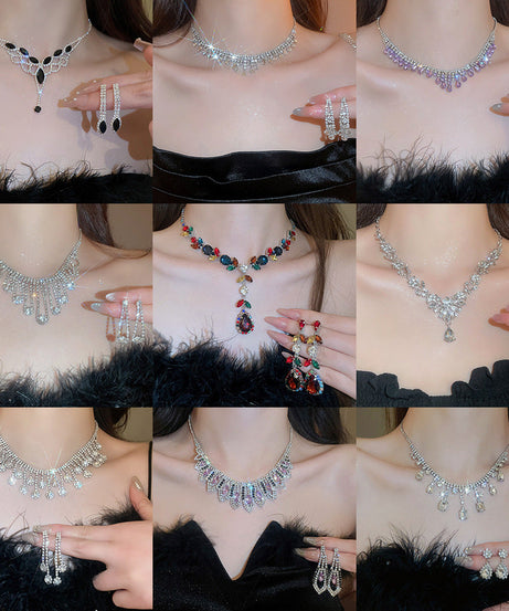 Leaf Zircon Set