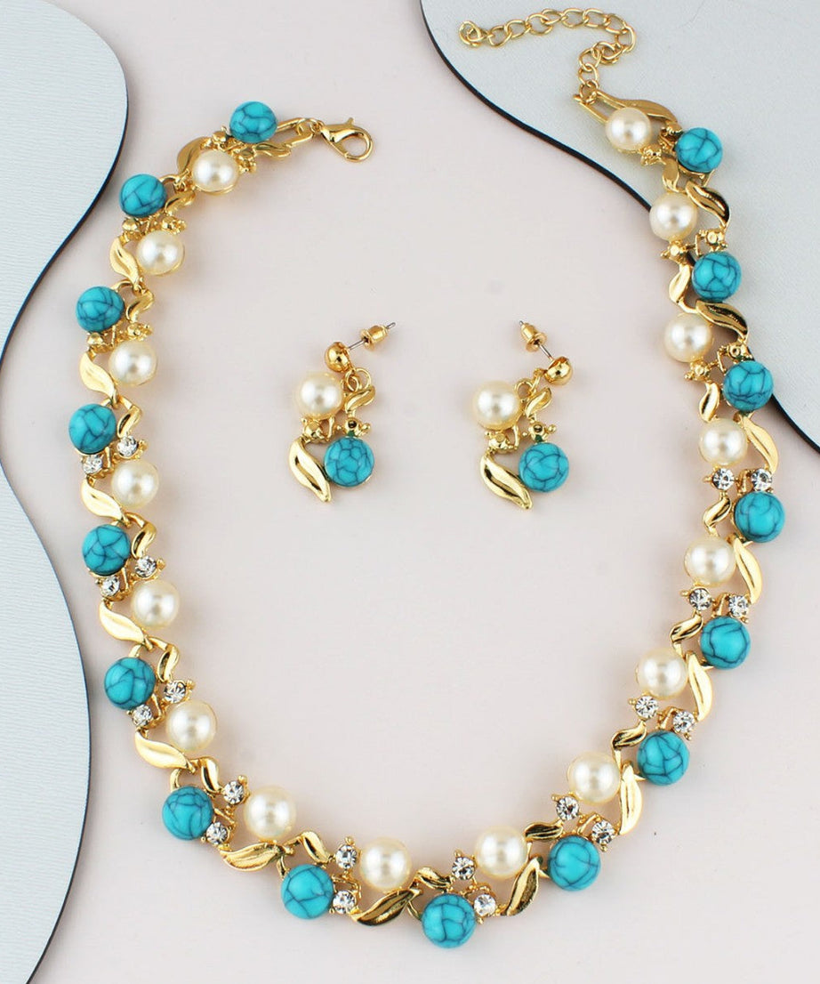 Pearl Turquoise Set