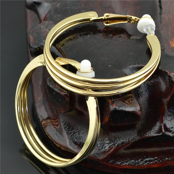 Clip On the Ear Earrings for women Fashion Jewelry Without Piercing Non Pierced Wholesale Youth Girls Students Ladies earrings