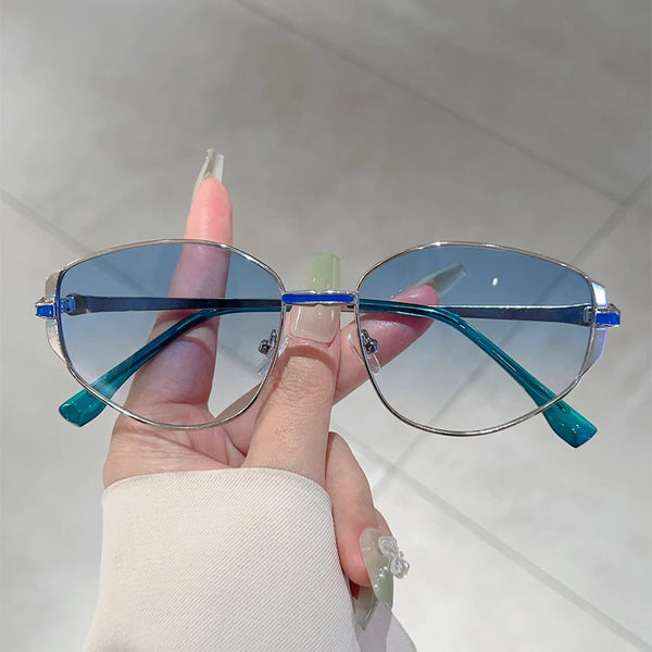 GM LUMIAS Vintage Sunglasses Women 2025 New Fashion Irregular Rim Casual Shades Ins Trendy Luxury Brand Design Decor Sun Glasses