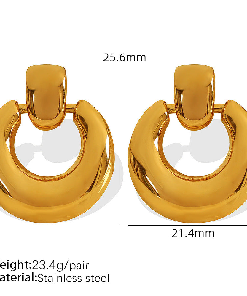 Retro High-end Earrings Set