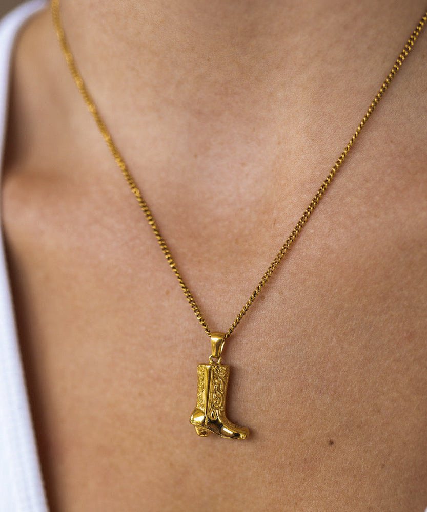 Western Cowboy Pendant  Set